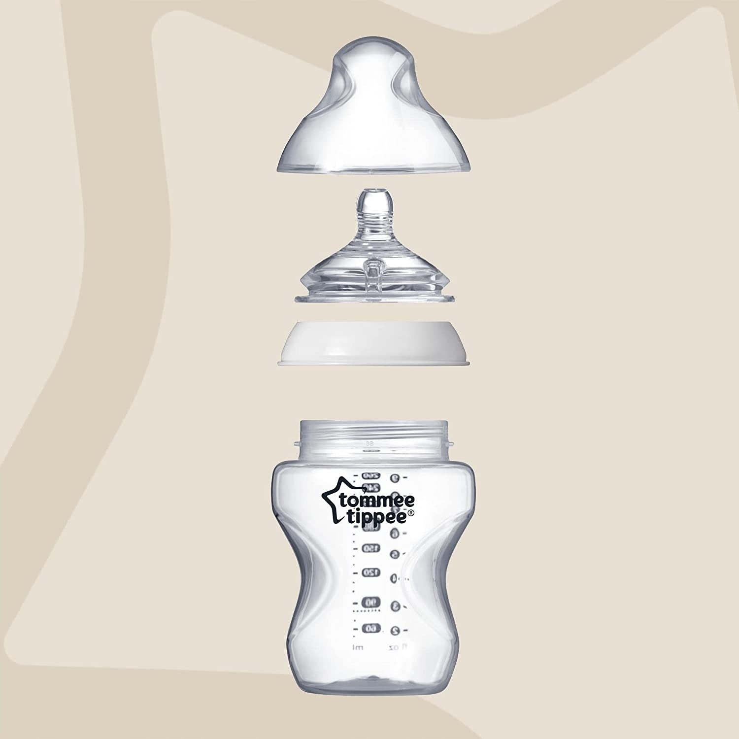 TOMMEE TIPPEE zestaw startowy SZKLANE BUTELKI
