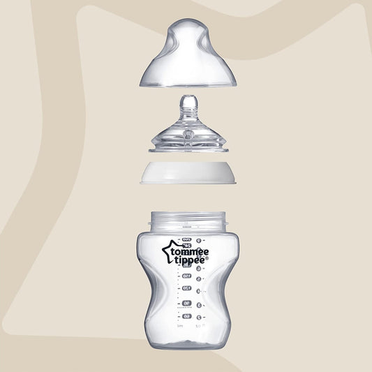 TOMMEE TIPPEE set de început CU BIBERONURI DIN STICLĂ