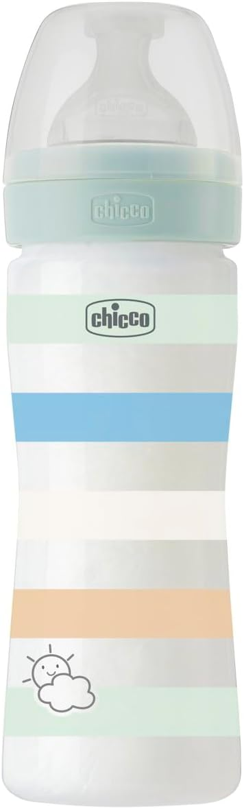 CHICCO Well-Being butelka 250ml 2m+ średni przepł
