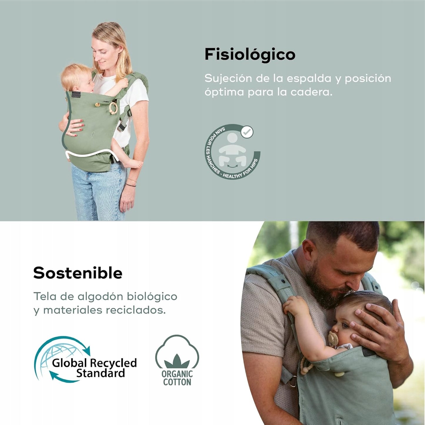 BABYMOOV MOOV&BOOST nosidełko ergonomiczne podwyższenie 2w1