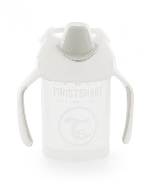 TWISTSHAKE Mini Cup kubek niekapek z ustnikiem i blenderem 230 ml 4 m+