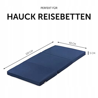 HAUCK materac do łóżka turystycznego grubość 5cm 120x60