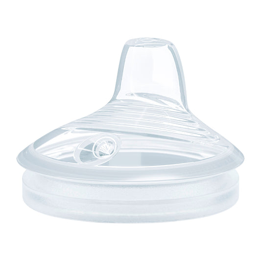 NUK for Nature siliconen tuit speen voor beker 6 maanden+