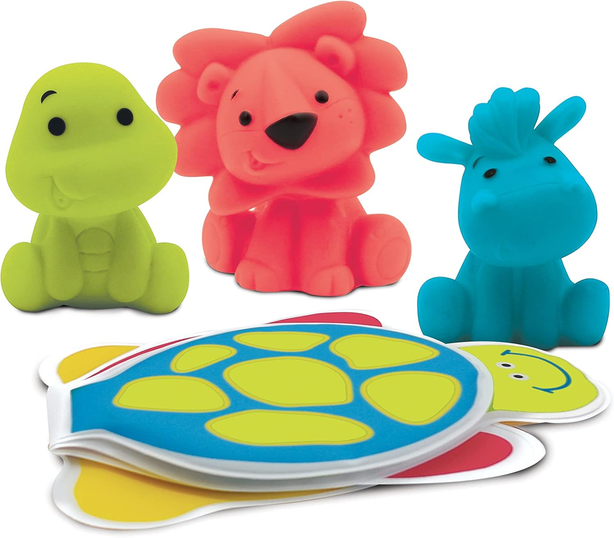 LUDIbath toy set + boxage 10 m+multicoloureddimensions of box 19 x 25.5 x 13 cmmaterials plastic, rubber
