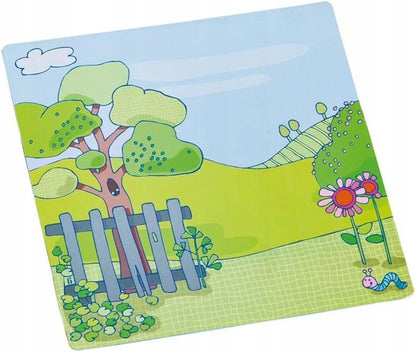 HABA puzzle magnetic Îmbrac-o pe Lilli, 4 fundaluri, 54 de magneți