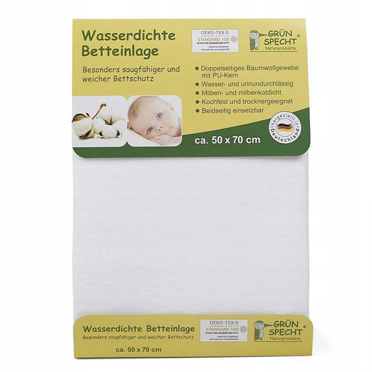 NATURSPECHT wodoodporny ochraniacz na materac 50x70 cm