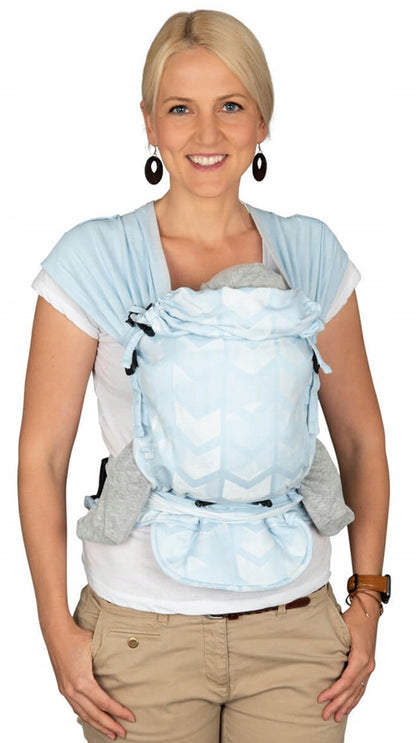 HOPPEDIZ hop-tye buckle nosidełko ergonomiczne 0-30 msc