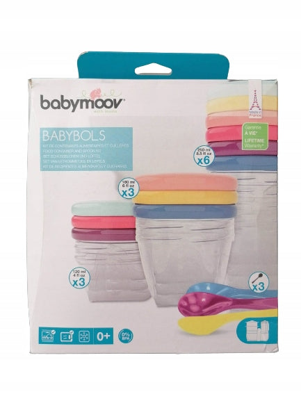 BABYMOOV Babybols MISTIČKY A LŽIČKY 15 kusů