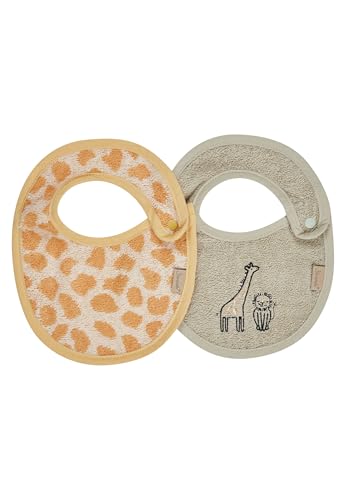 Sterntaler bavete Giraffe & Löwe set de 2 buc.