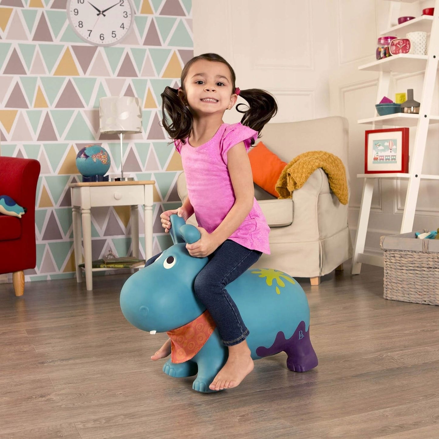 B.TOYS hippo jumpers + pump