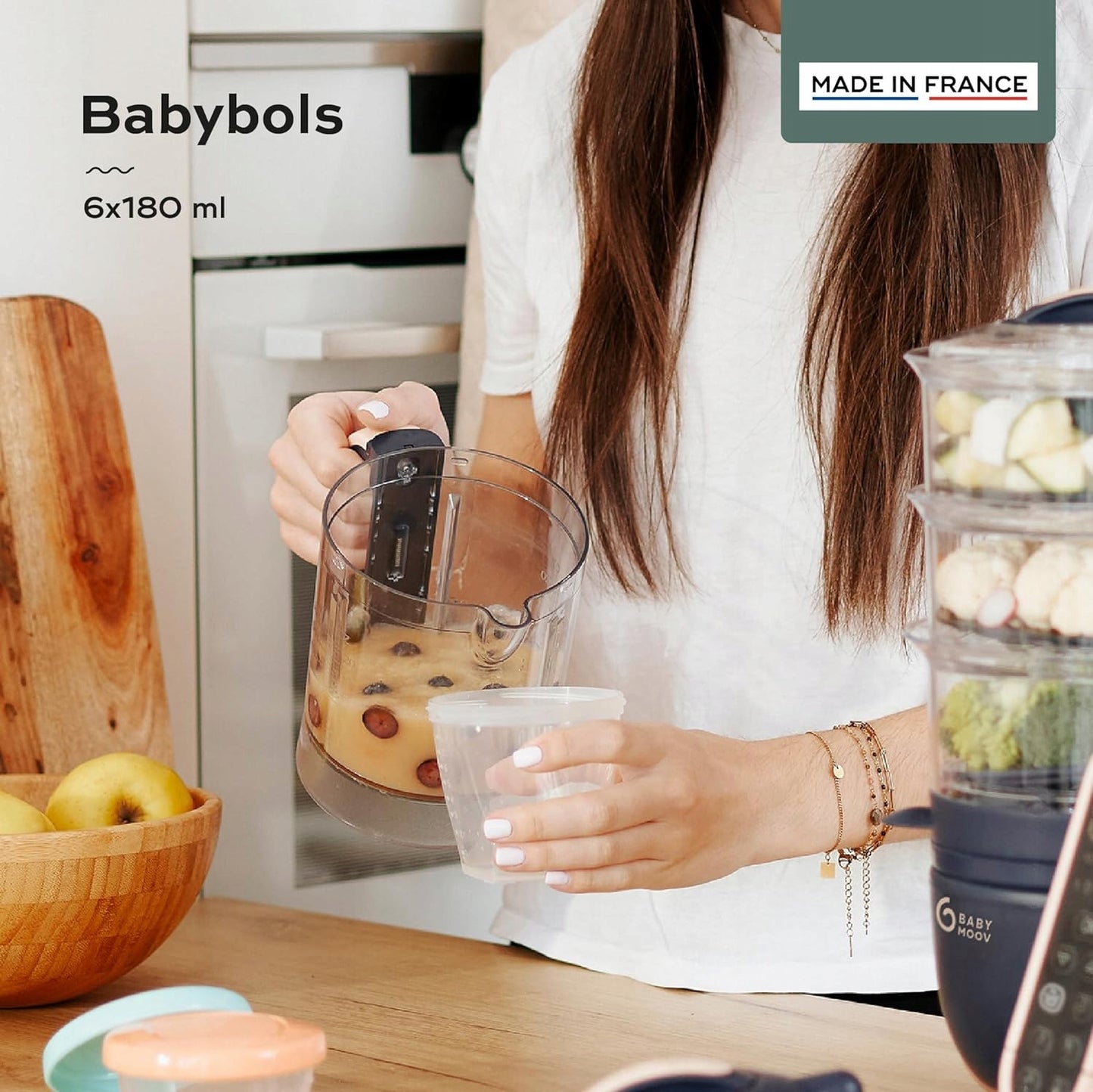 BABYMOOV Babybols set of containers