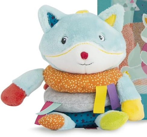 DOUDOU et COMPAGNIE pluszowa przytulanka LISEK 17 cm