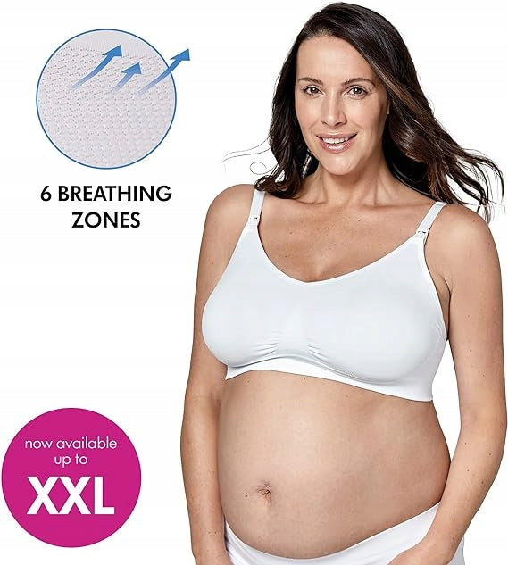 MEDELA KEEP COOL ULTRA biustonosz do karmienia + wkładki XL