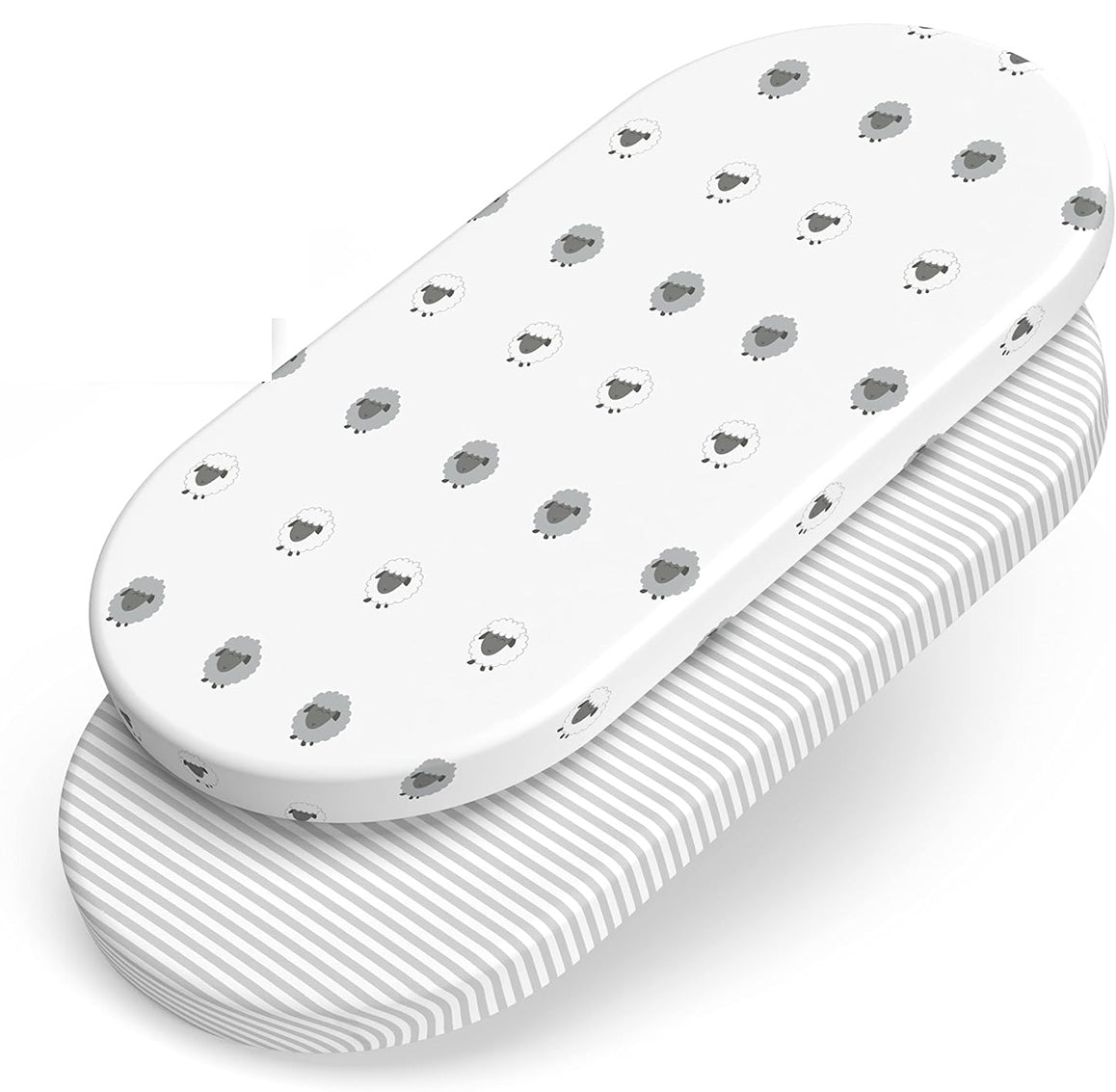 MIMADU cearșaf cu elastic x2 40x80 cm Oeko-Tex