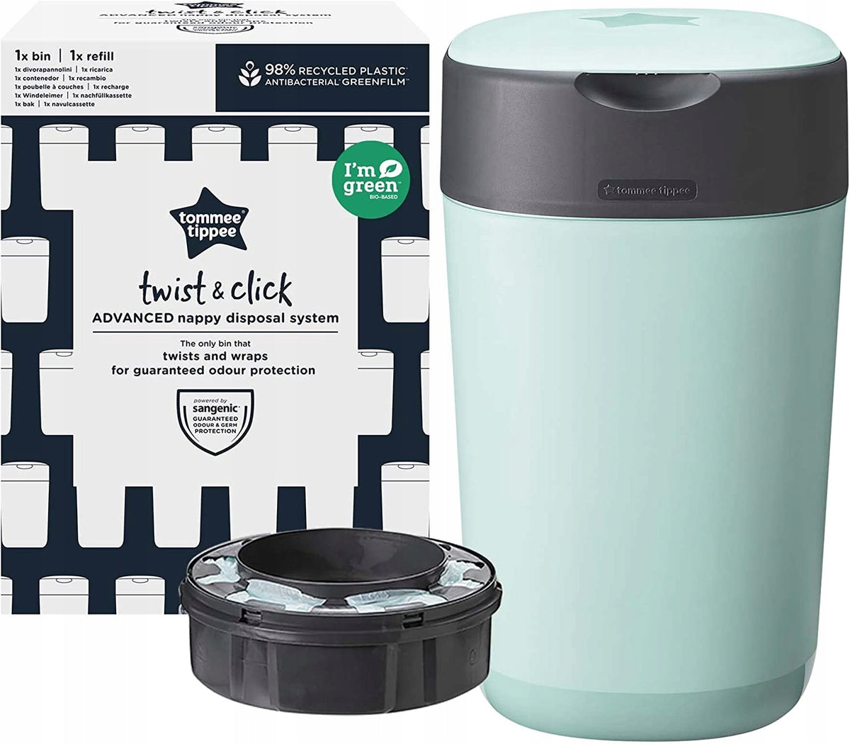 TOMMEE TIPPEE Twist&Click coș pentru scutece