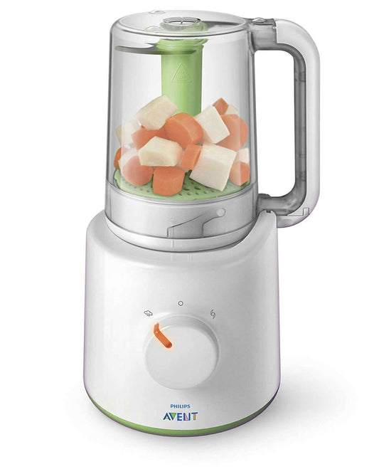 PHILIPS AVENT SCF870/20 2w1 parowar mikser 800 ml biały, do gotowania na parze i blendowania posiłków dla dziecka