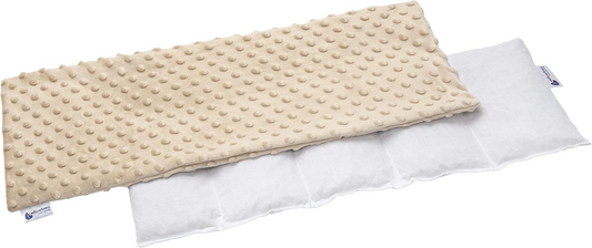 MEDIPARTNERS pernă termică cu sâmburi de cireșe MARE 800g 60x20 cm MINKY