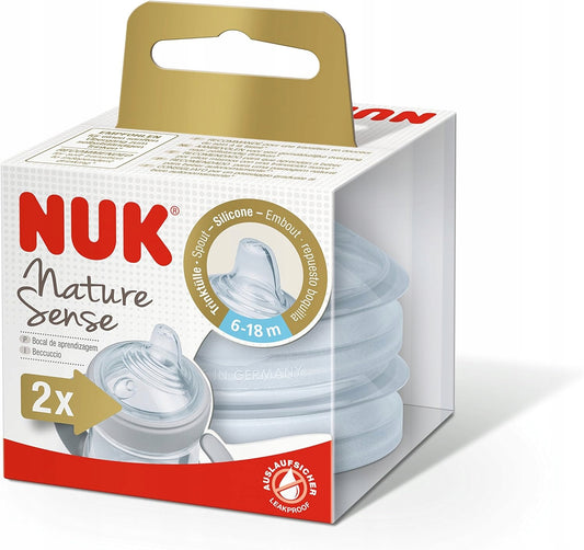 NUK Nature Sense Flaschensauger x2 6-18M