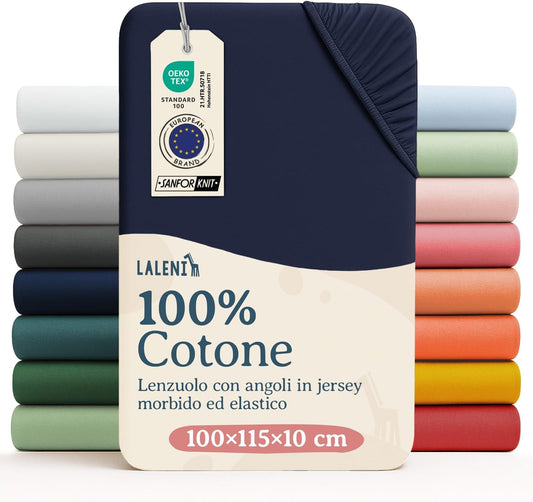 LALENI cearșaf cu elastic pentru țarcuri 100x115 cm