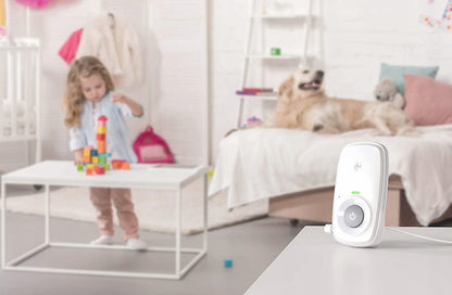 MOTOROLA MBP21digital audio nannycolour whiteunit dimensions 9.5 x 5.2 x 3.5 cmmains power supply for the baby