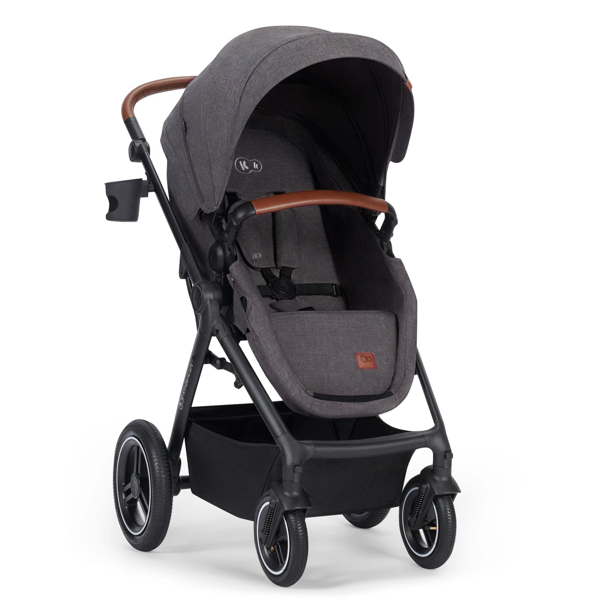 KINDERKRAFT B-TOUR 3w1 wózek wielofunkcyjny do 22kg + fotelik MINK PRO – LIGHT GREY – zdjęcie 7