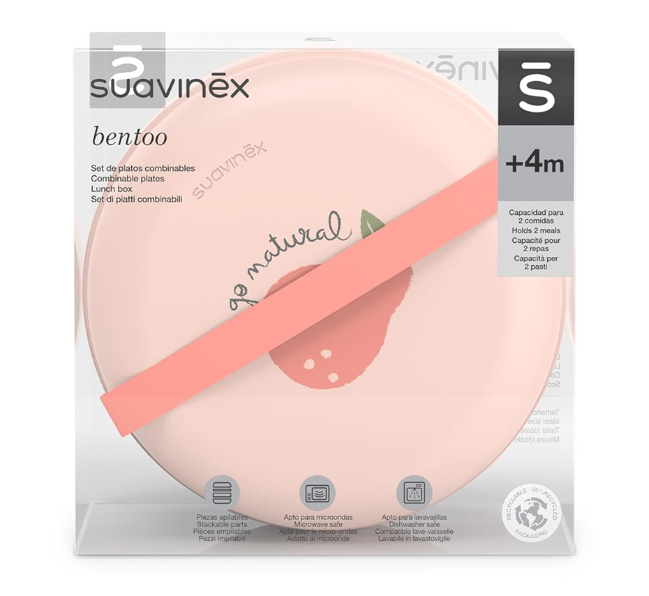 SUAVINEX BENTOO śniadaniówka lunchbox z dwoma przegródkami
