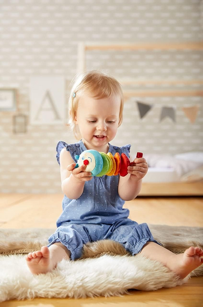 HABA omidă pliabilă și vibratoare Mina 18 cm 6 luni+