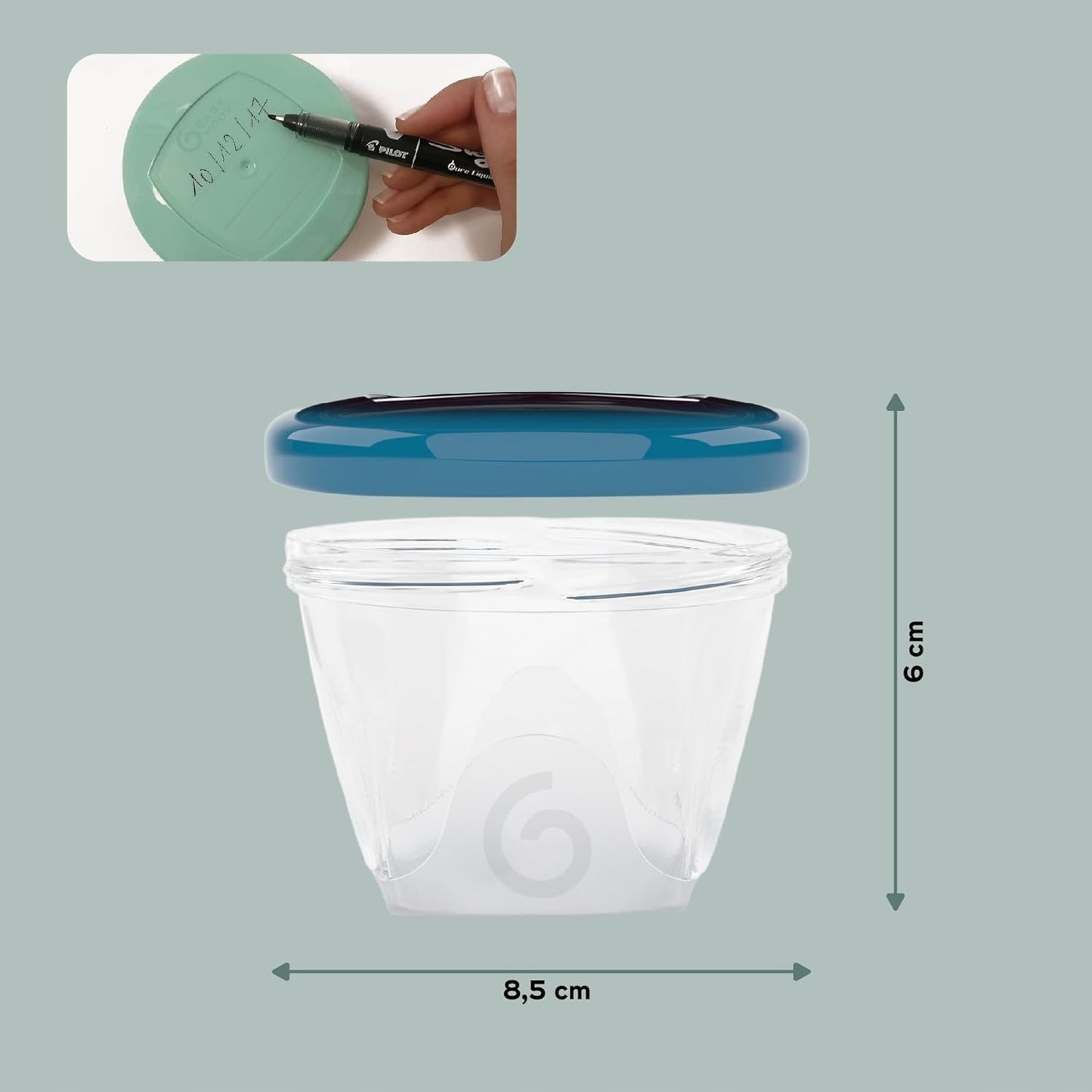 BABYMOOV Babybols set of containers