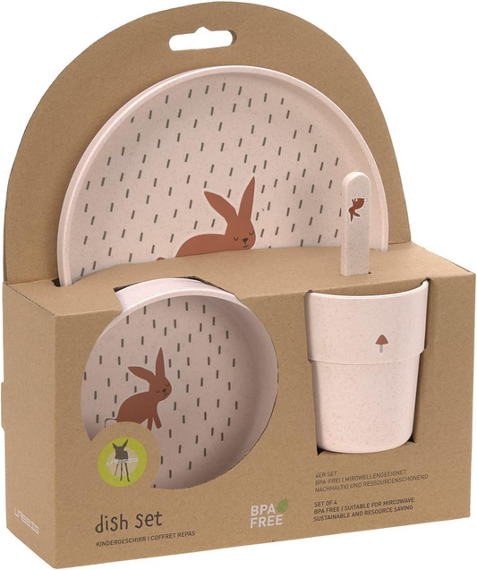 LASSIG sada nádobí bez melaminu Little Forest Rabbit