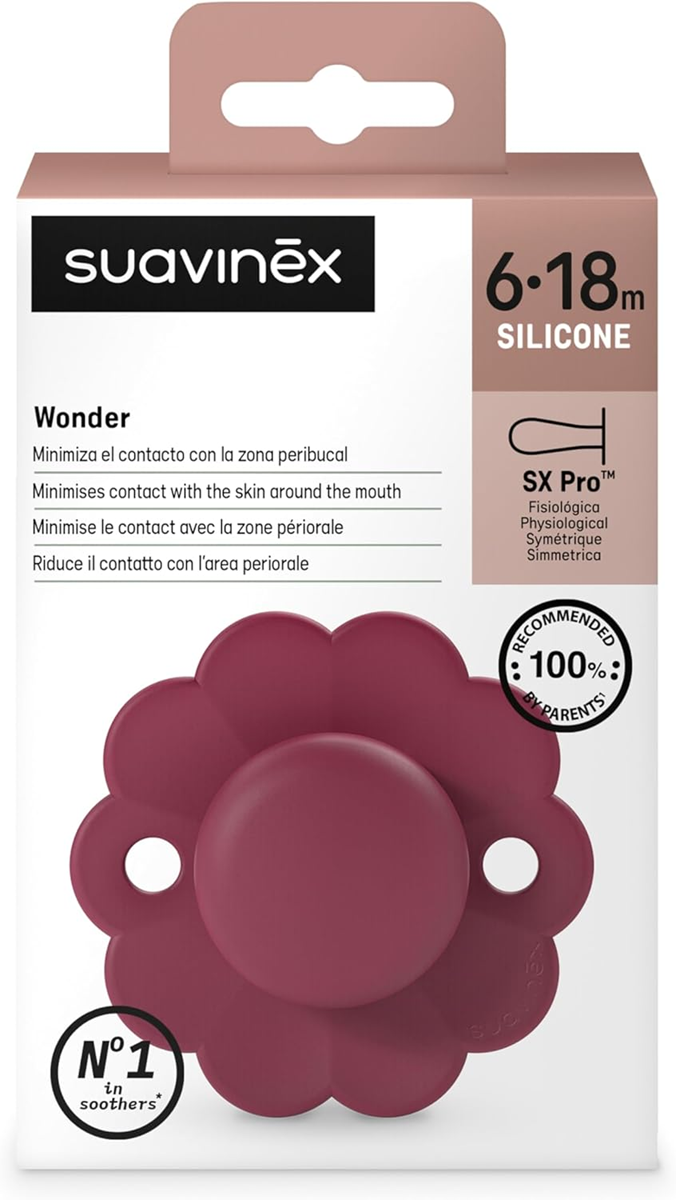 SUAVINEX Wonder suzetă liniștitoare 6-18 luni silicon SX PRO