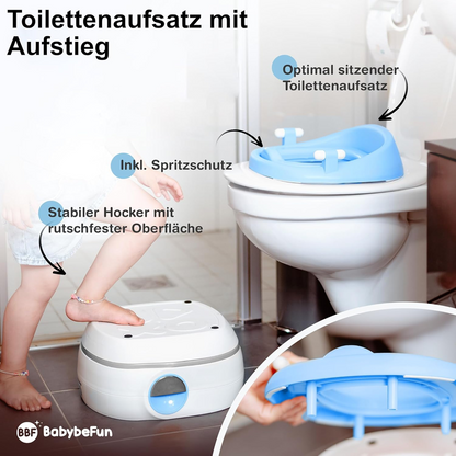 BABYBEFUN 3w1 nocnik nakładka podnóżek