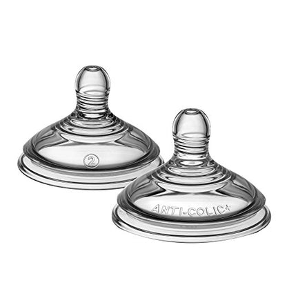 Tommee Tippee tetină pentru biberon 3m, debit mediu