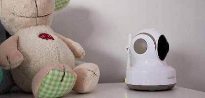 AVAILAND FollowBaby zdalnie sterowana cyfrowa niania elektroniczna 3,5" biała kamera przy łóżeczku