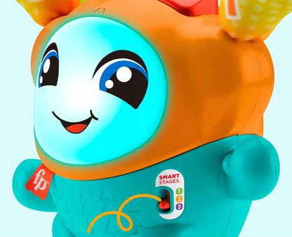 FISHER-PRICE interaktivní DJ HUPFI zpěv tanec 75 aktivit ANGLIČTINA