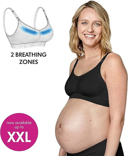 MEDELA KEEP COOL ULTRA biustonosz do karmienia bezszwowy L