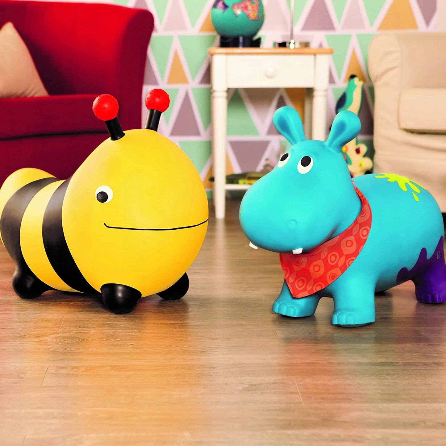 B.TOYS hippo jumpers + pump