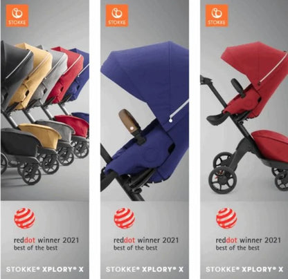 STOKKE Xplory X cărucior sport PREMIUM UPF50+ până la 22kg accesorii