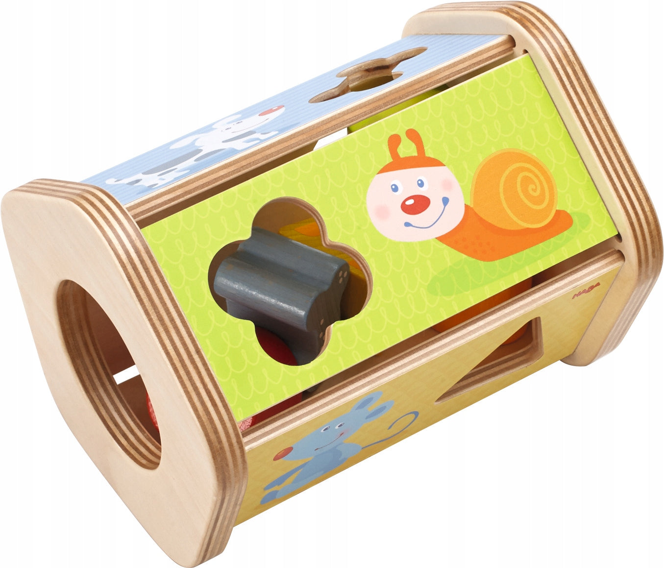 HABA drewniany sorter zwierzątka 6el.