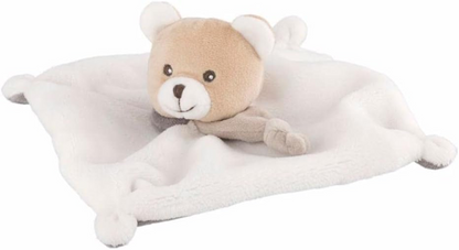 CHICCO komforter przytulanka MIŚ 21 x 21 cm