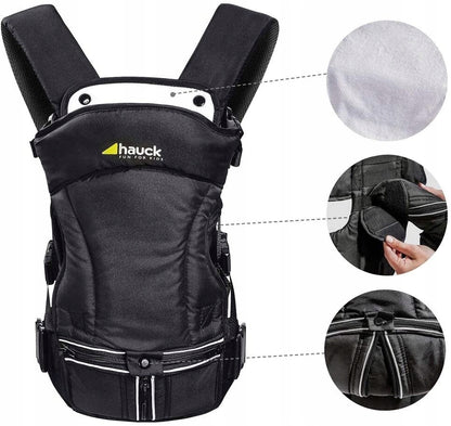HAUCK marsupiu ergonomic 3way carrier până la 12kg