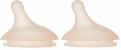 SUAVINEX Zero Zero suzetă pentru biberon x2 3m+