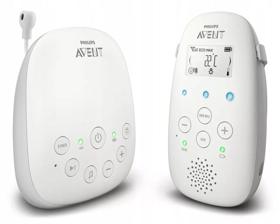 PHILIPS AVENT SCD713/26 niania elektroniczna audio DECT Smart ECO