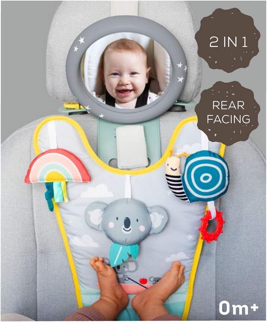 TAF TOYS Koala, oglindă și centru de activități pentru mașină