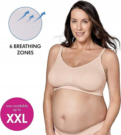 MEDELA KEEP COOL ULTRA nursing bra + XL nursing pads
