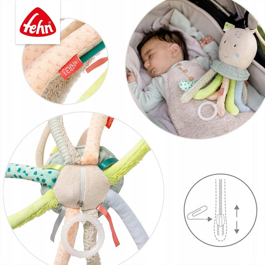 FEHN jucărie de pluș cu muzicuță CARACATIȚĂ 24 cm