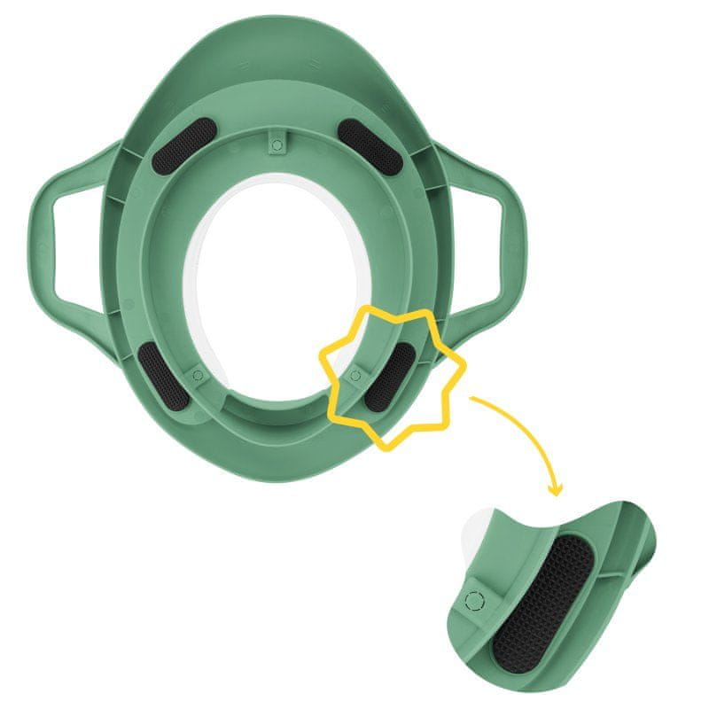 BADABULLE adaptor pentru toaletă cu mânere