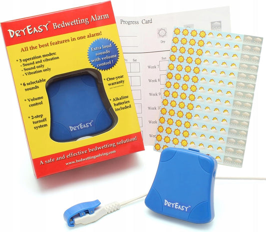 DryEasy alarm sonor și cu vibrații pentru enurezis nocturn