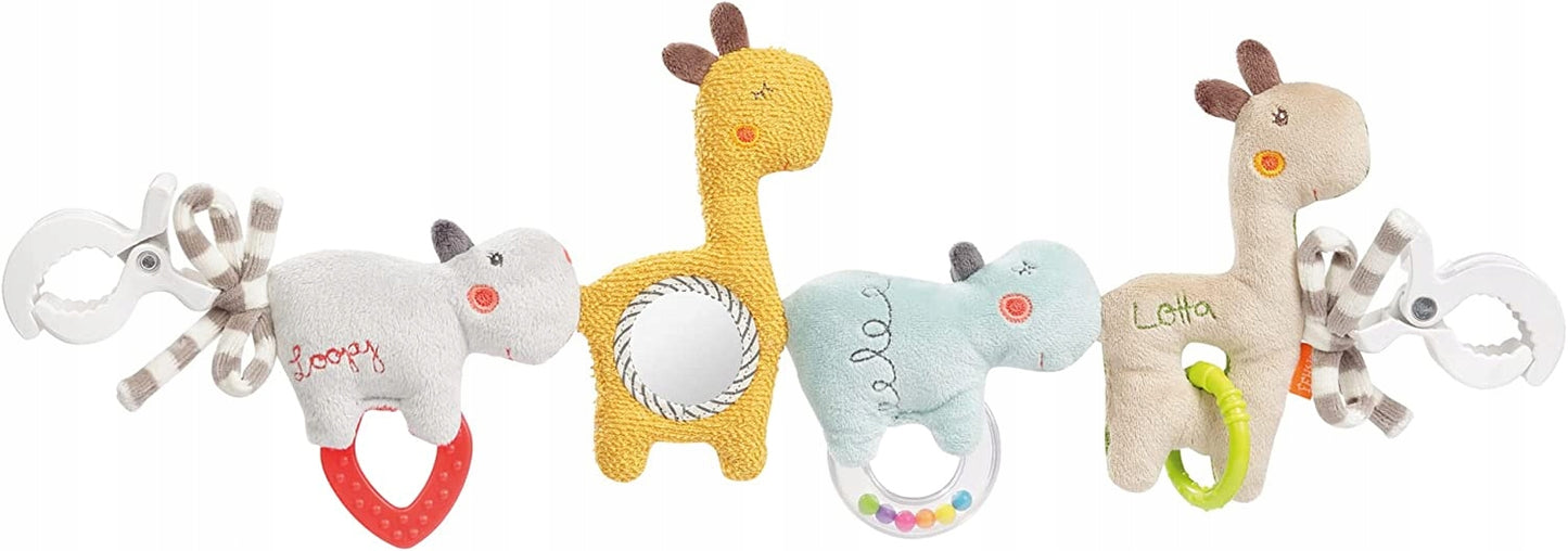 FEHN łańcuch zawieszka do wózka, łóżeczka, fotelika LOOPY & LOTTA 55 cm
