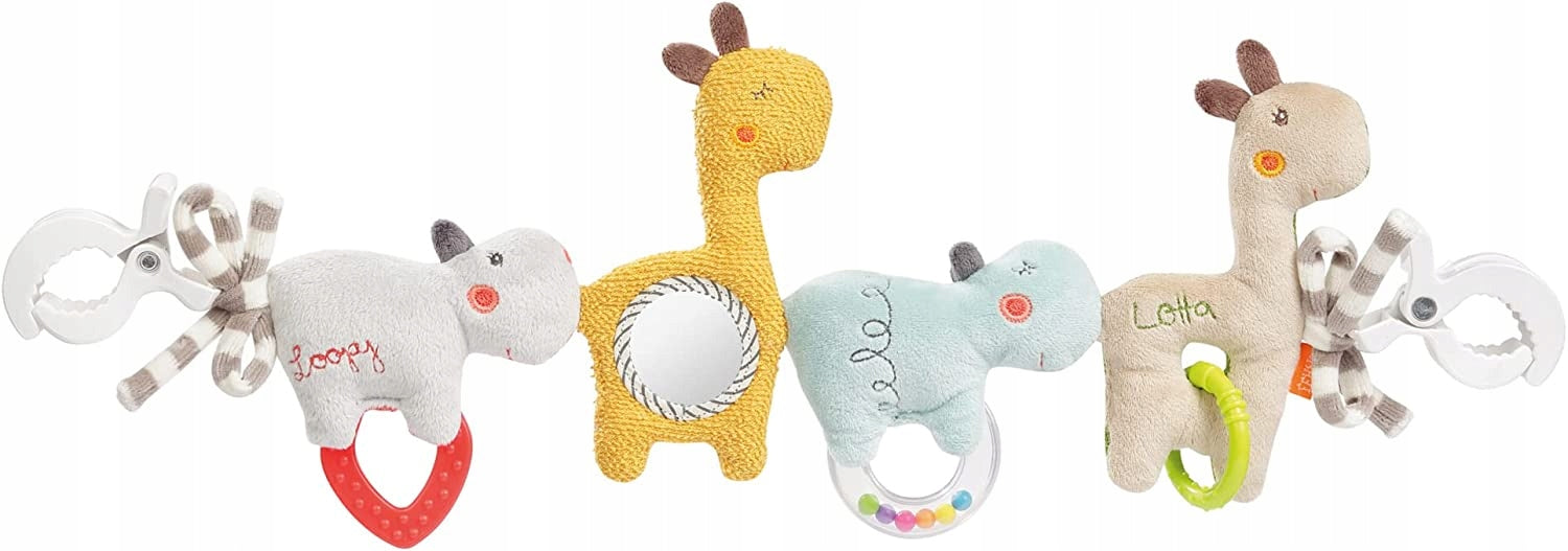FEHN łańcuch zawieszka do wózka, łóżeczka, fotelika LOOPY & LOTTA 55 cm