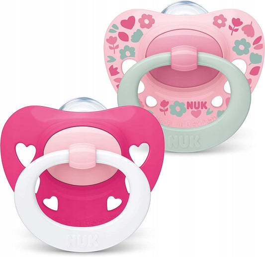NUK SIGNATURE smoczek uspokajający x2 18-36msc